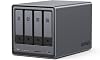 UGREEN NASync DXP4800 4-Bay Desktop NAS, Intel N100 Quad-Core CPU, 8GB DDR5 RAM, 32G eMMC, 2 2.5GbE, 2 M.2 NVMe Slots, 4K HDMI, Network Attached Storage Hard Drive Not Included
