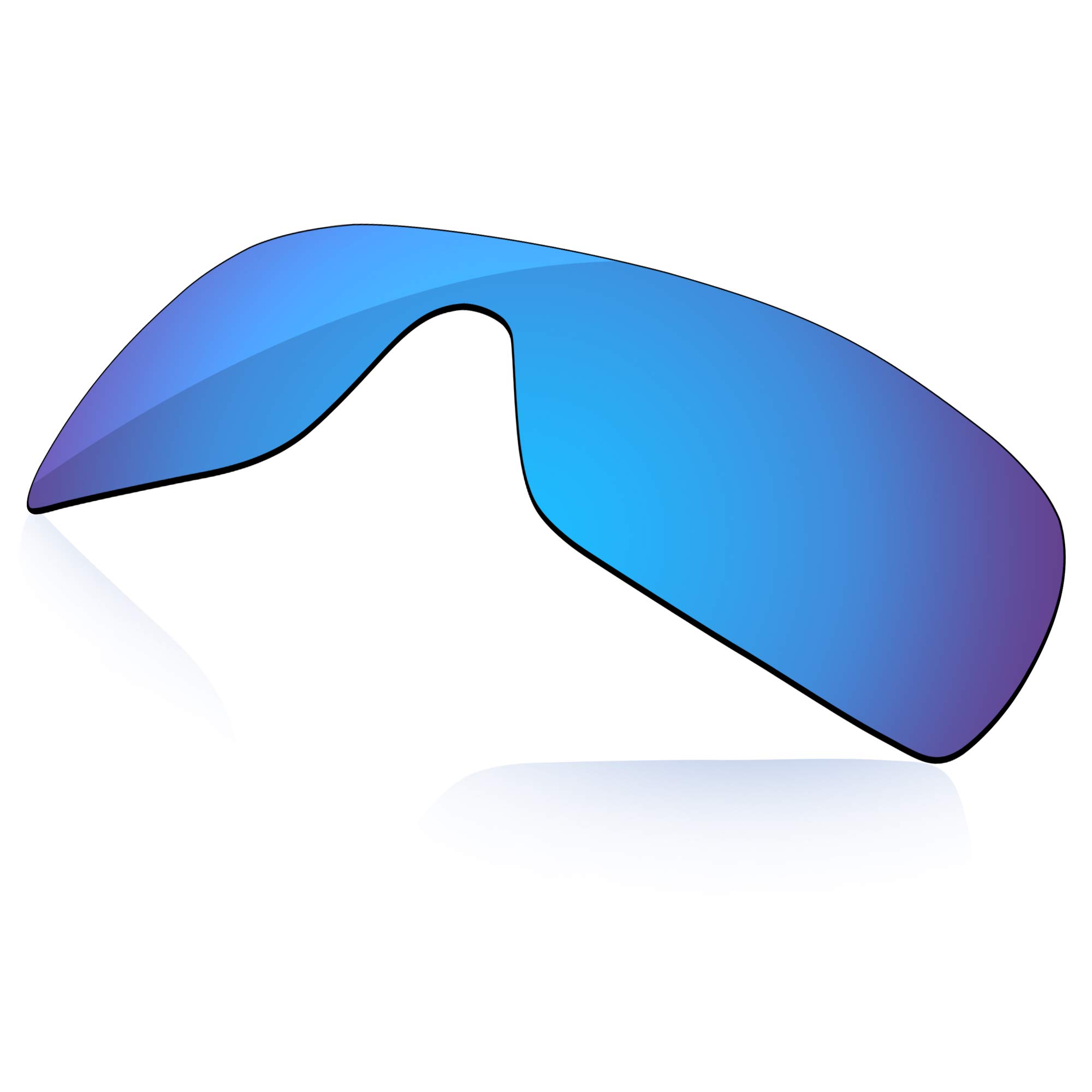 LenzReborn Polarized Lens Replacement for Oakley Offshoot OO9190 Sunglass - Ice Blue - Polarized Mirrored