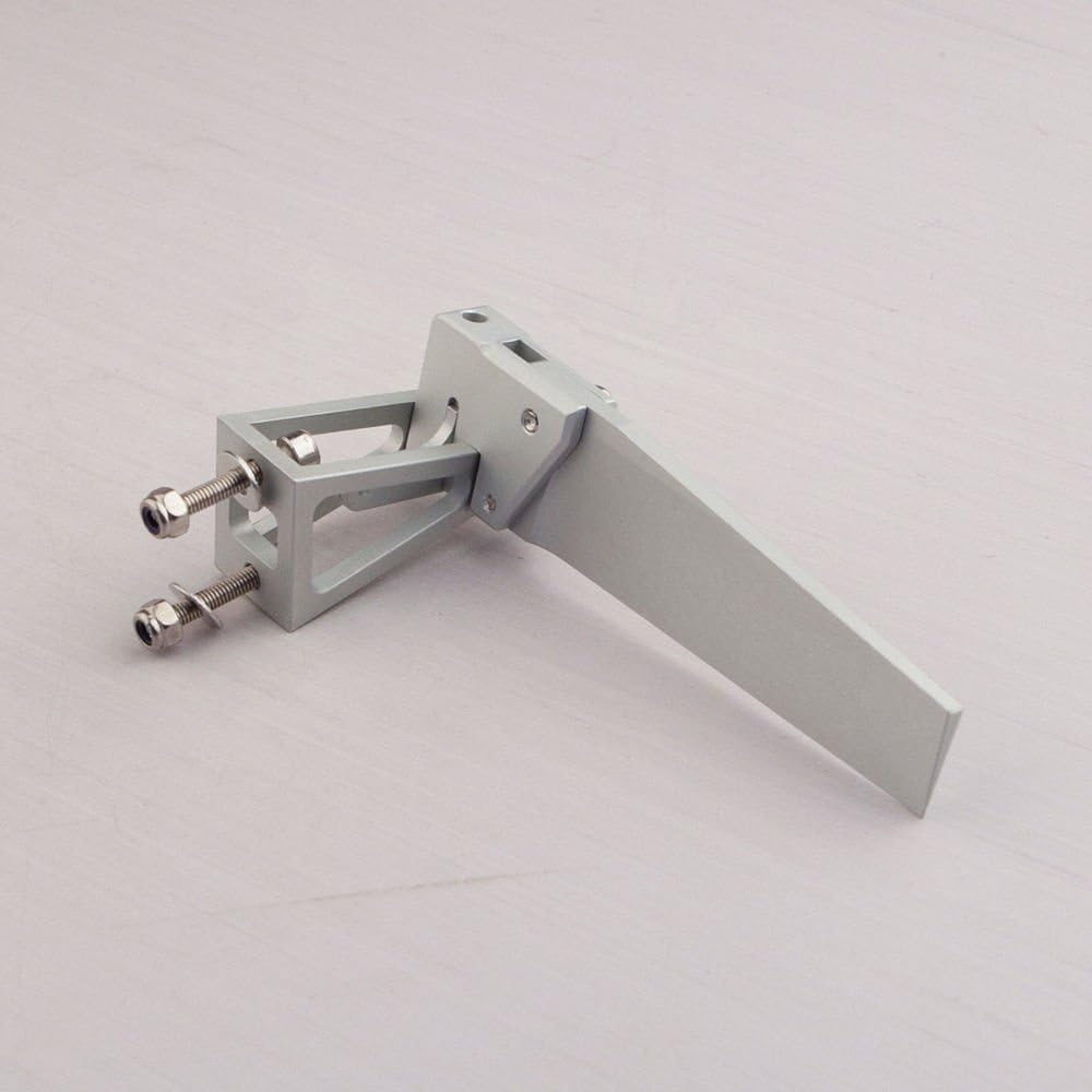 CNC Aluminum Brushless Motor Catamaran Rudder 46 * 90mm for Electric RC Boat RC#793