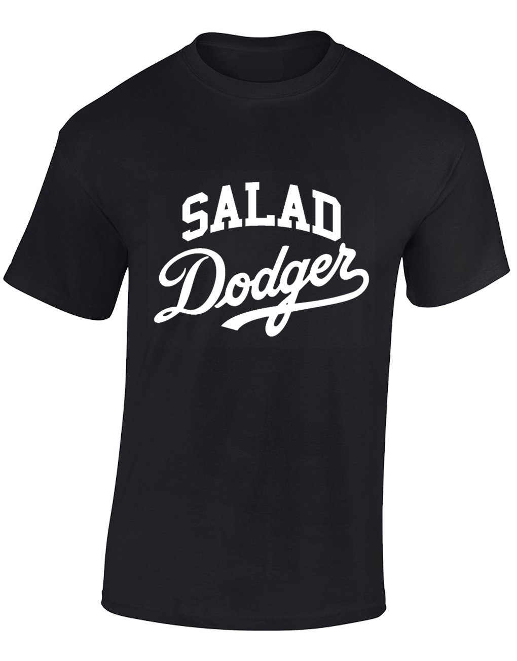 Crown Designs Men's Black Salad Dodger Funny Cool For & Teenagers T-Shirts Tops - /Xx-Large