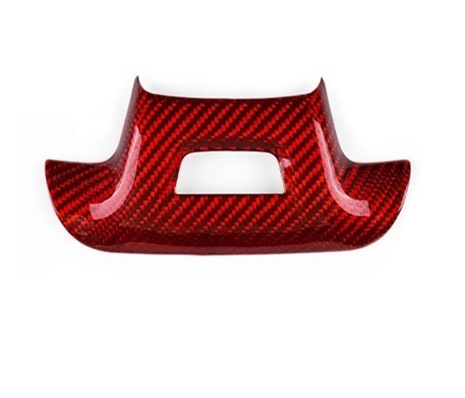 Vetjmua Steering Bottom Rd Interior Trim For Chevrolet For Camaro 2016 2017 2018 2019 2020 2021 2022 2023 Car Interior Trim Red Black Sticker Real Carbon Fiber Cover Trim Sticker