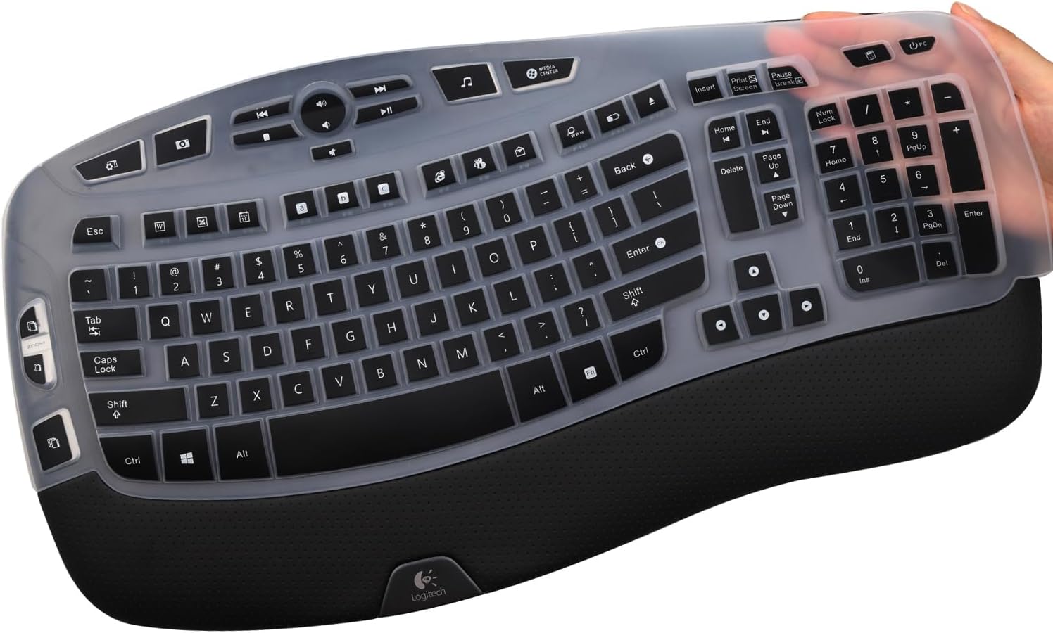 Keyboard Cover for Logitech MK550, Logitech MK570 K350