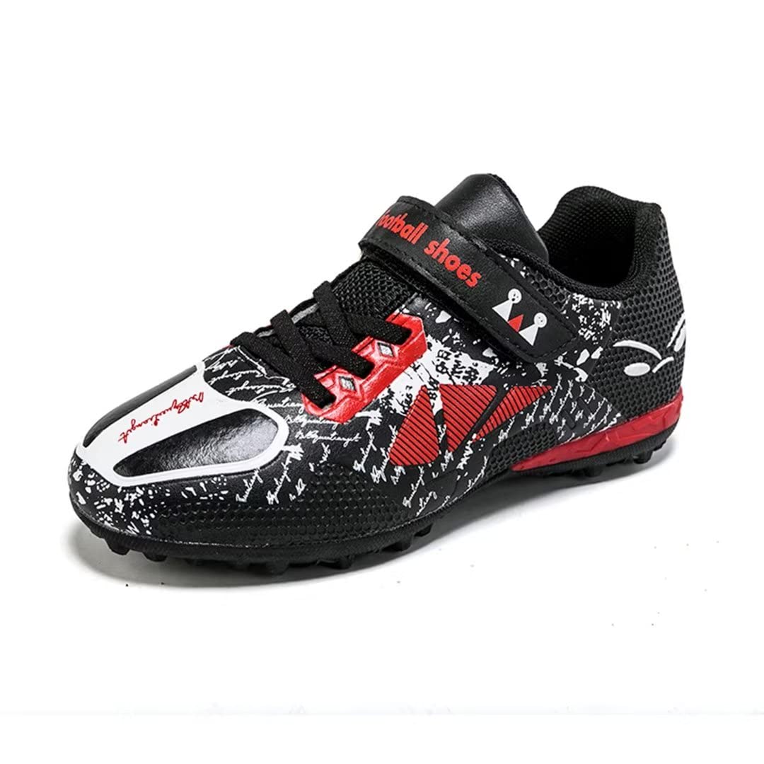 TOLLN Toddler Boys Girls Athletic Indoor Football Sneaker Little&Big Kids Soccer Shoes