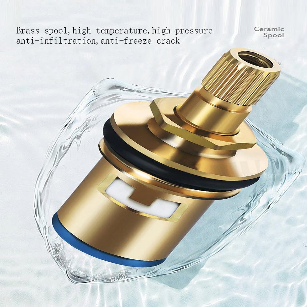 Frostsichere Außenarmatur G1/2 Single Wasserhahn Wand für den Außenbereich, Garten Wasserhahn Doppelt