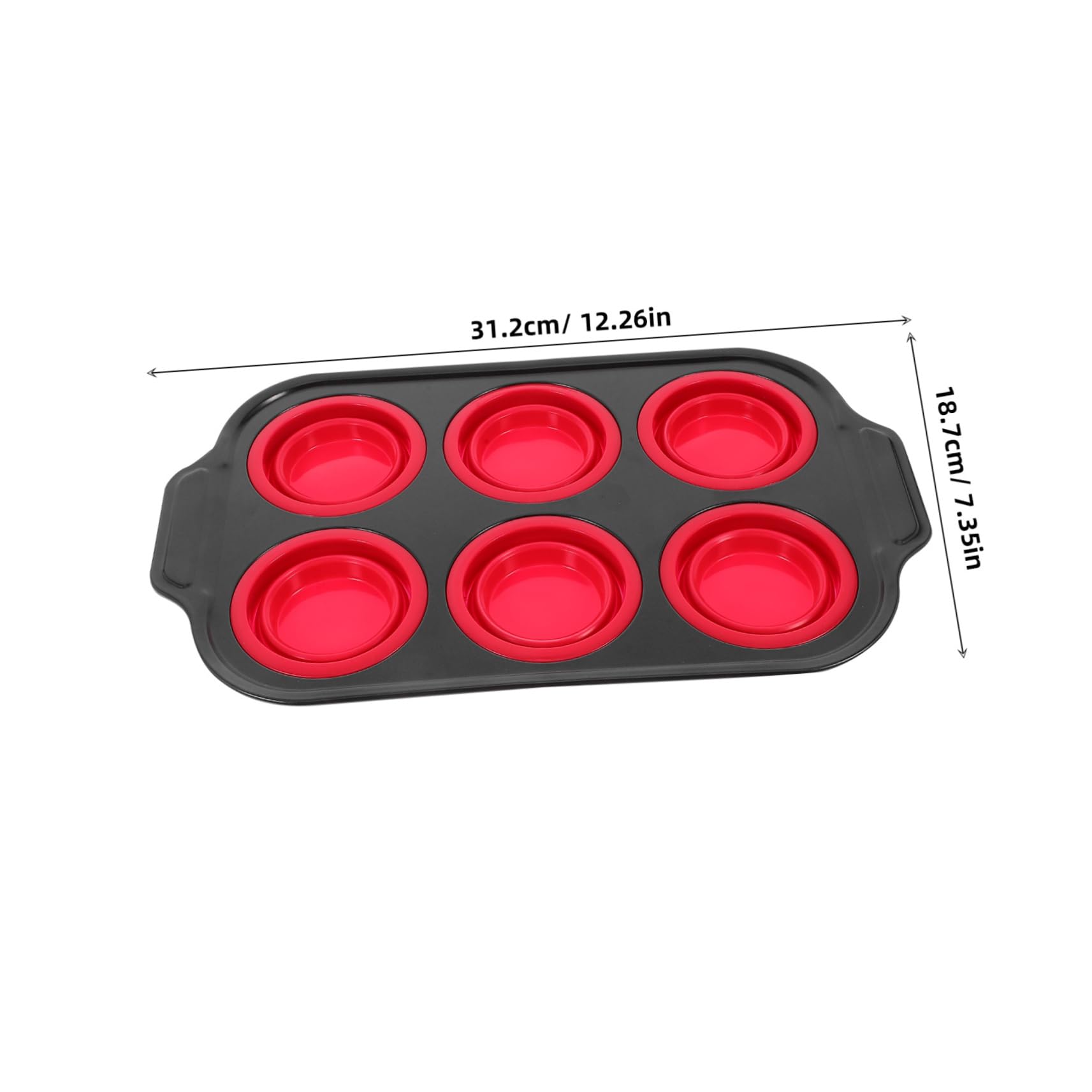 Cabilock Rectangle Nonstick Cake Mold Cavity Baking Pan for Easy Cake and Bread Making for Home Bakery and Restaurant Use Effortless Cleanup Design Versatile Bakeware Tool