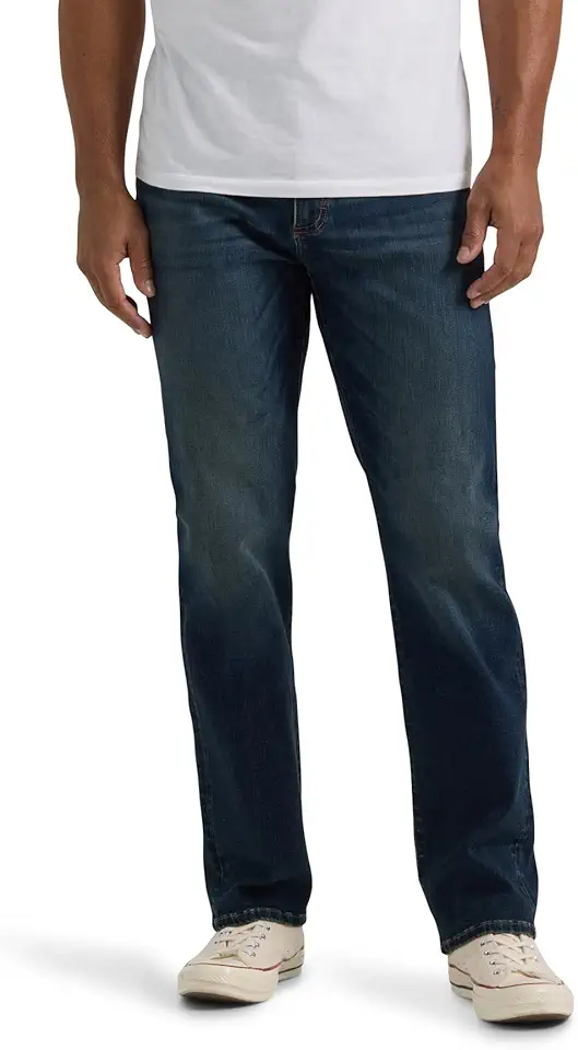 Lee Men's Extreme Motion Relaxed Straight Jean