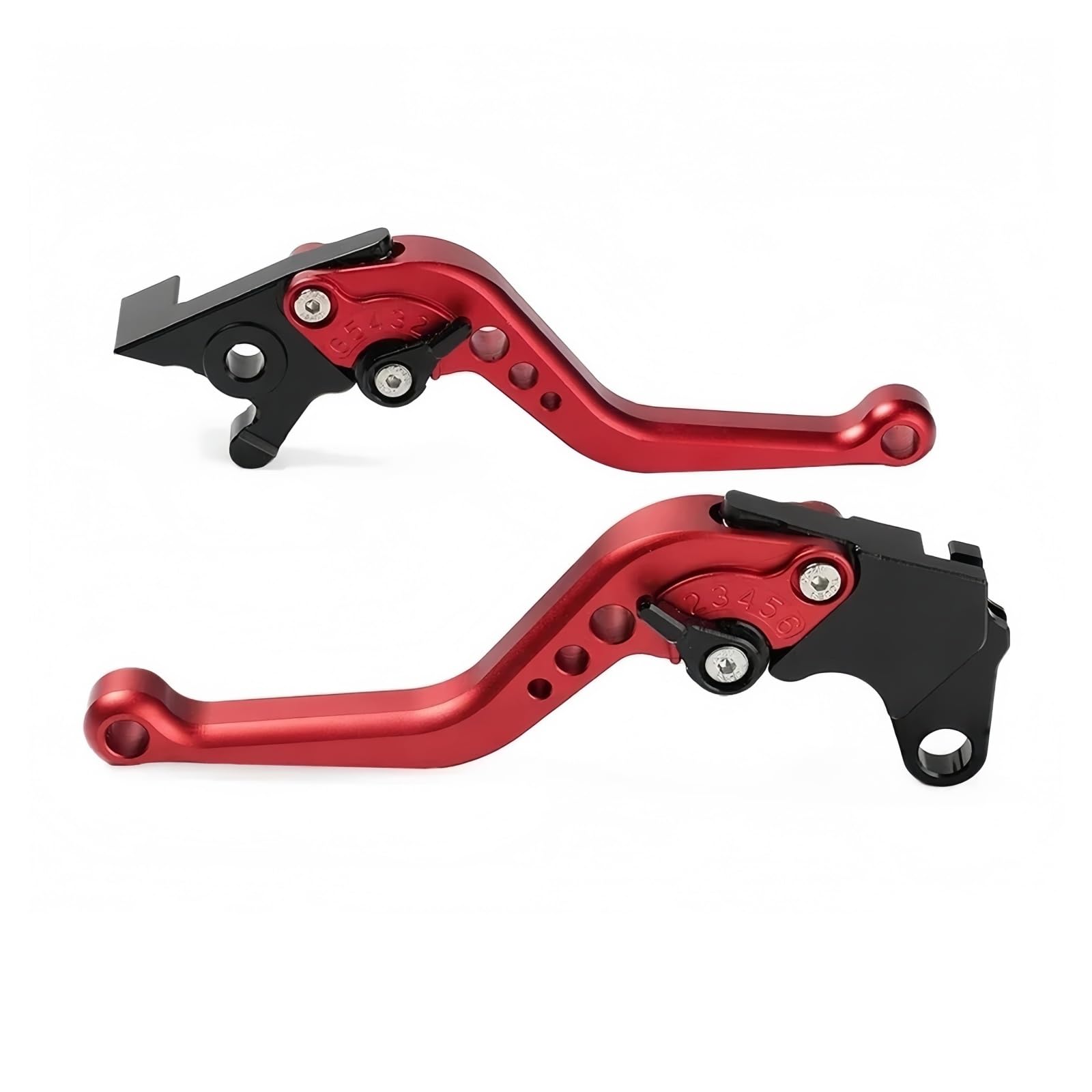 Riderai B Red 2020-2024 Motorbike Clutch Levers Motorbike Brake Clutch Levers For Yamaha Mt125 Yzf-R125 Xsr125 Mt-125 R125 Xsr 125 2016-2023(B Red 2020-2024)