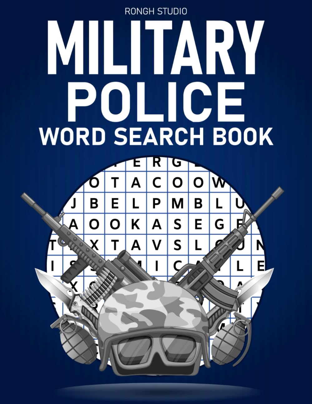 Military Police Word Search Book: A Puzzle Book Filled With Theme of Military Police Terms