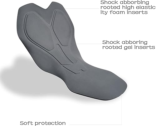 Miniatura 2 de Logas - Pantalones cortos de ciclismo para hombre, con correas para el hombro, con acolchado 4D, transpirable, secado rápido