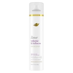 Dove Advanced Advanced Dry Shampoo Volume & Fullness Refresh & Revive Flat Hair Without Water for 2 Days of Freshness & Bounce 7.3 oz