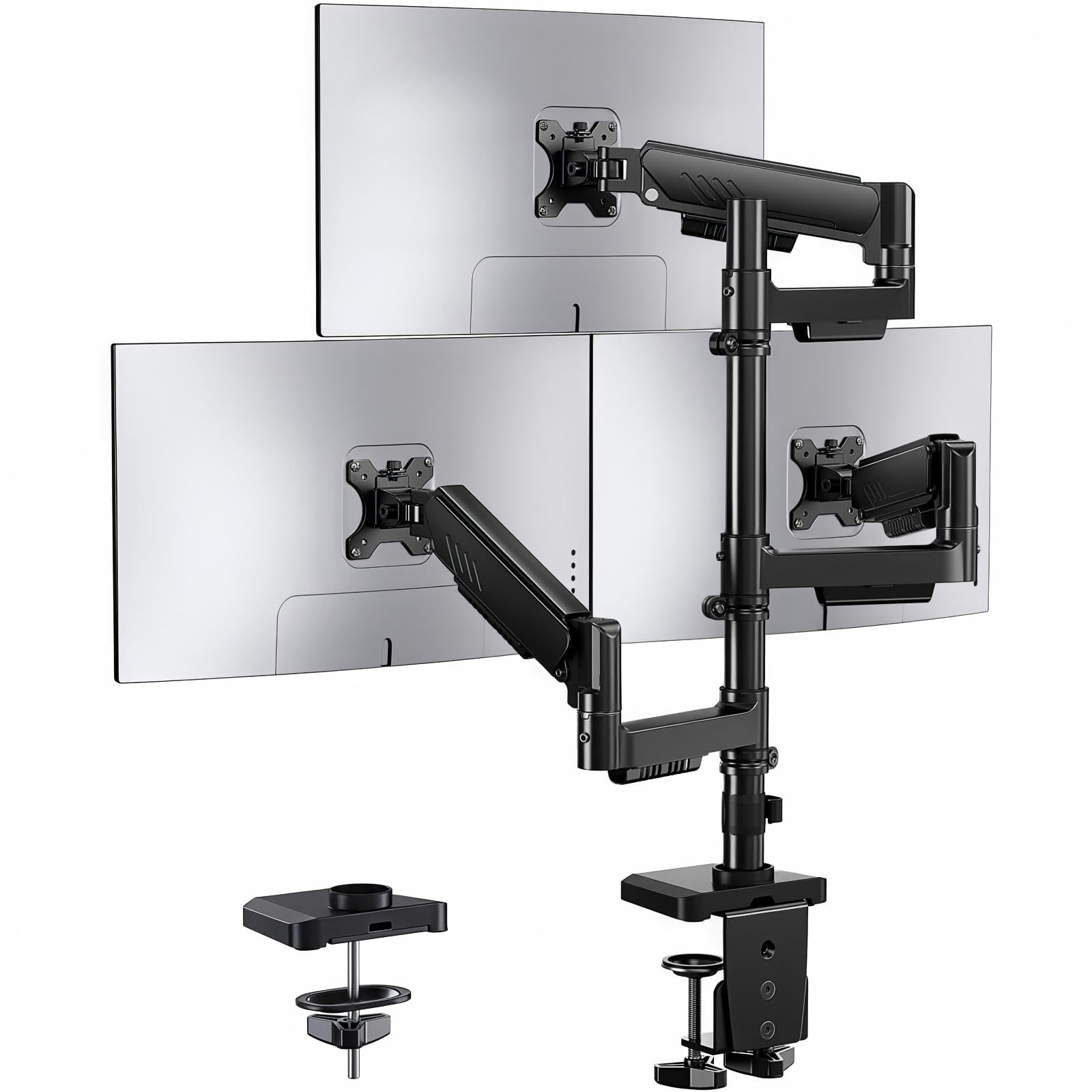 ErGear Triple Monitor Mount for 13-32 inch screens