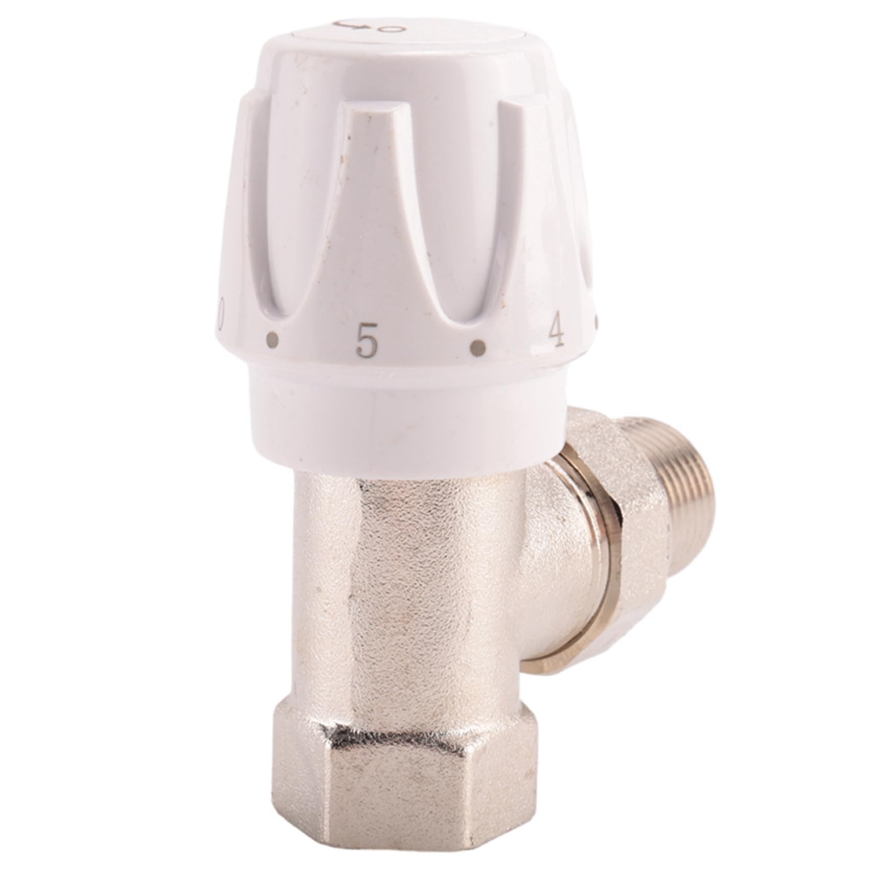 Termostatyczny zawór chłodnicy 10 sztuk seria 15 mm x 1/2 , prosty termostatyczny kąt chłodnicy TRV termostatyczny do domowego biura