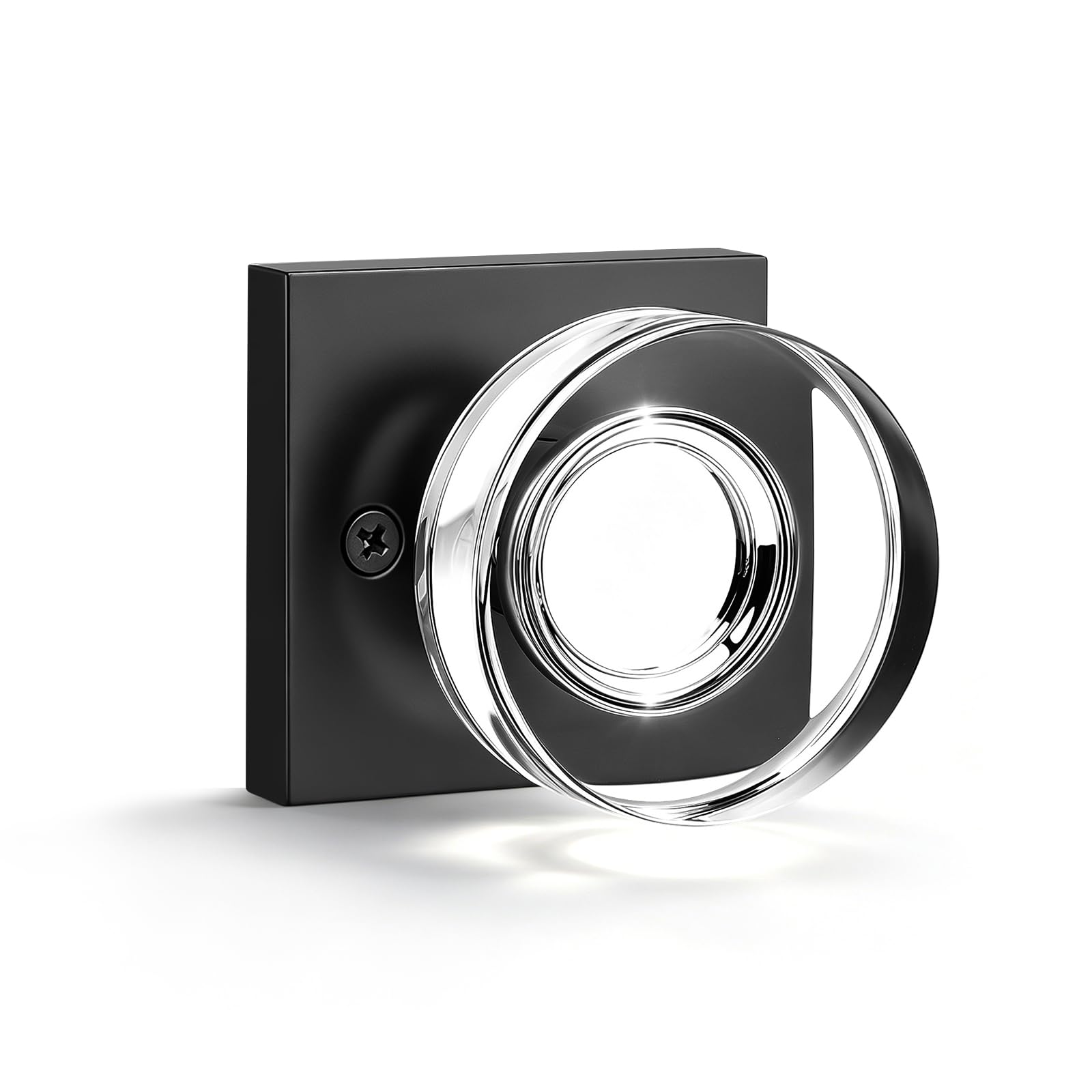Crystal Glass Door Knobs with Lock - Privacy & Security -24 Crystal Glass Door Knobs with Lock - Privacy & Security -24