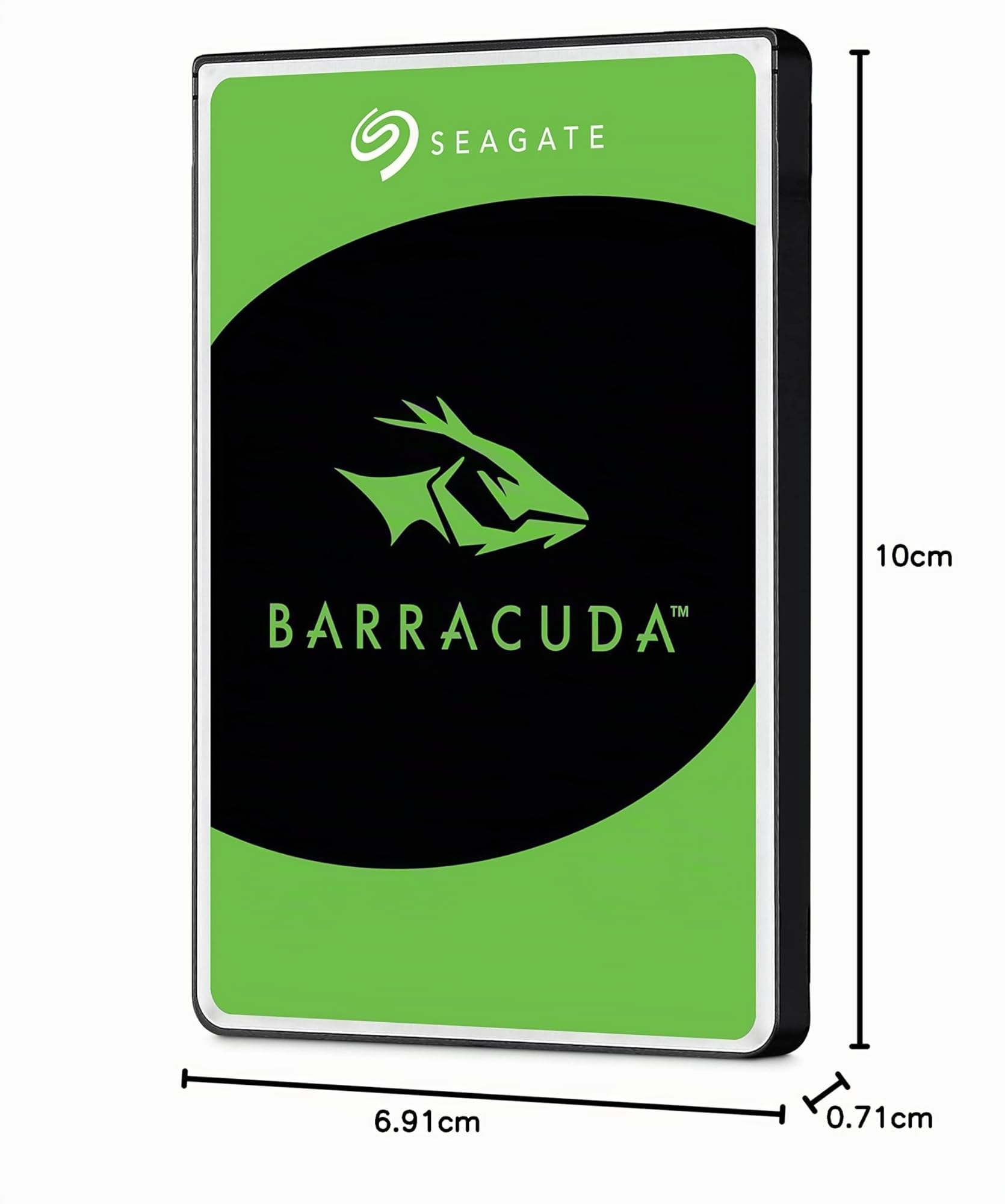 Seagate BarraCuda, 2 TB, Disco duro interno, HDD, 2,5