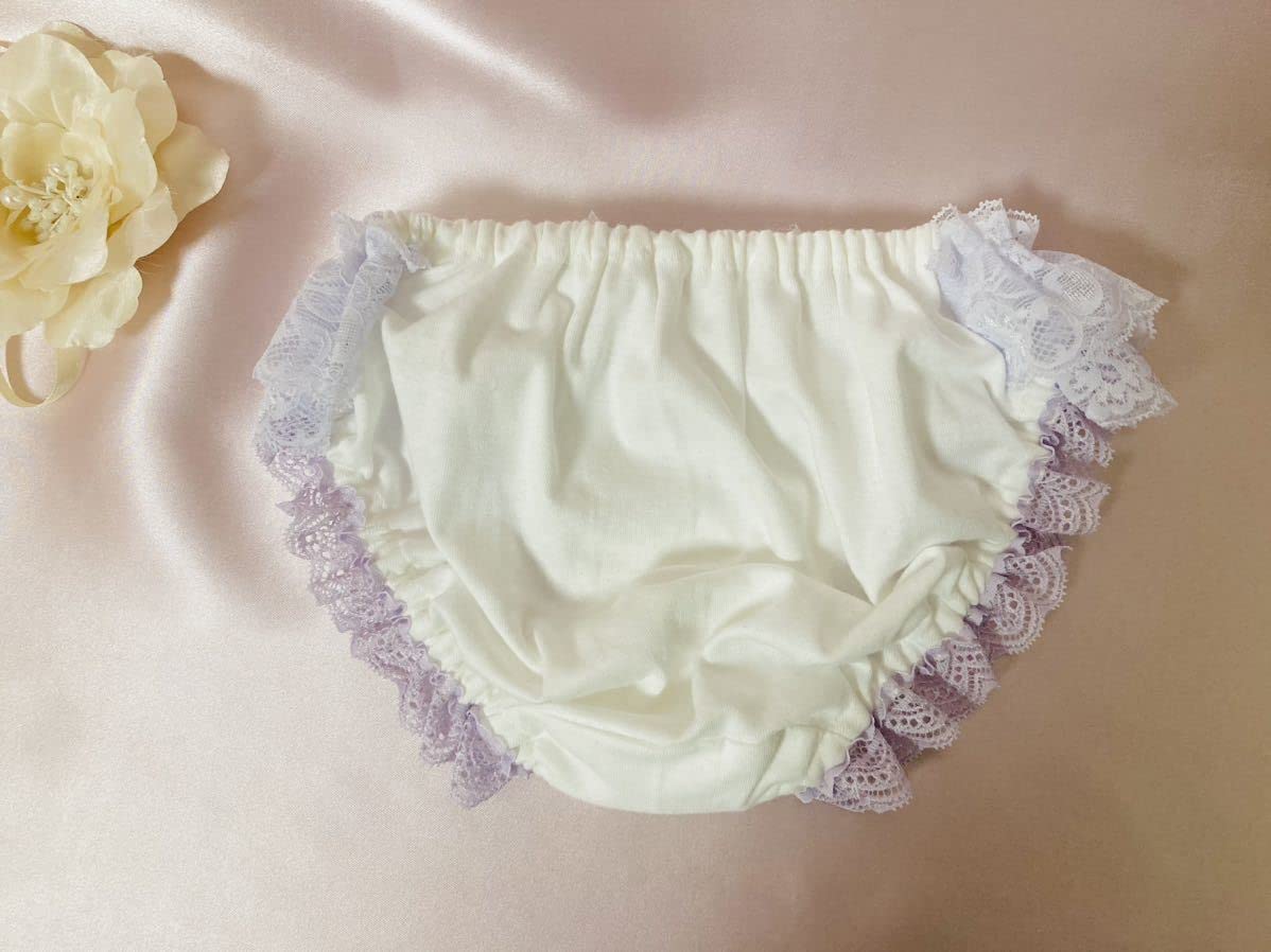 下着女装 スキャンティ 画像 Amazon.co.jp: 742枚まで送料?210綿ニットレディース パープル フリル インゴム ショーツ M パンティ スキャンティ コスプレ 女装 男の娘 昭和レトロ : ホビー