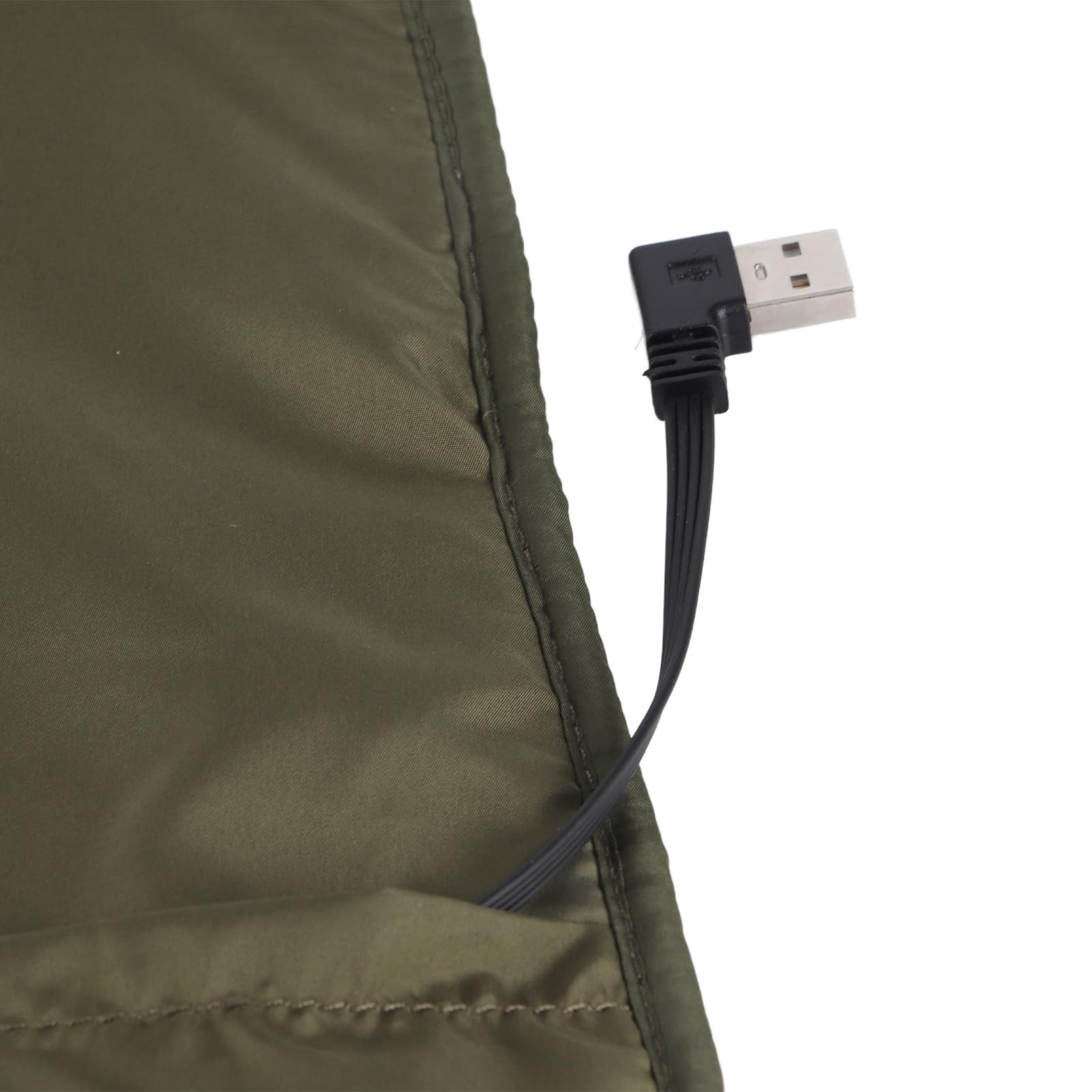 Generic Coperta Riscaldata Elettrica, Tessuto di Cotone Lavabile a 3 Livelli a Temperatura Ad Alta Aria Ad Alta Aria Riscaldata per l'ufficio di Casa