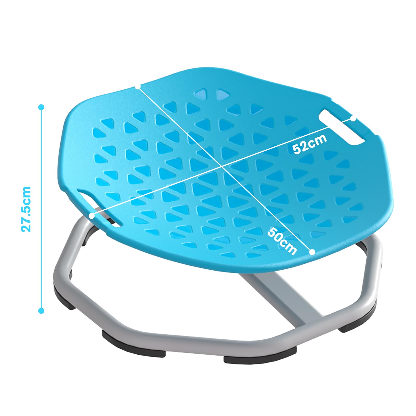 Chaise Pivotante Sensorielle Pour Enfants - Rotation 360°, Entraîne équilibre Et Coordination - Capacité 60kg