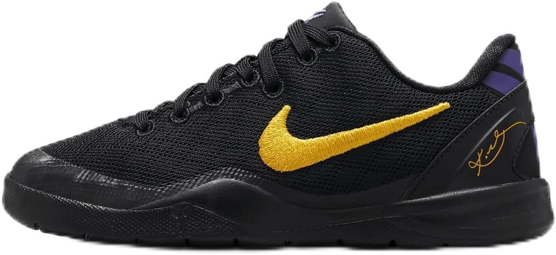 gold and purple kobes