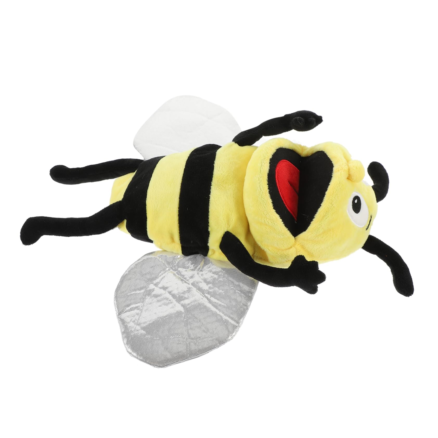 Marionnette à Main Abeille En Peluche - Jouet Éducatif Pour Enfants, Motricité Fine Et Créativité