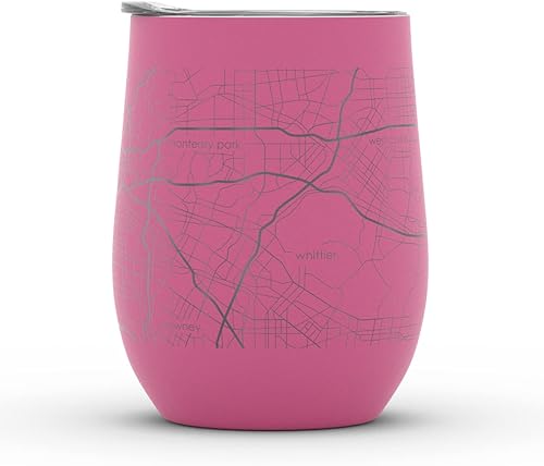 Vista 814 de Well Told Lexington Kentucky Map - Vaso de vino aislado con grabado de mapa de Kentucky, taza de acero inoxidable grabada (12 onzas, verde domingo)