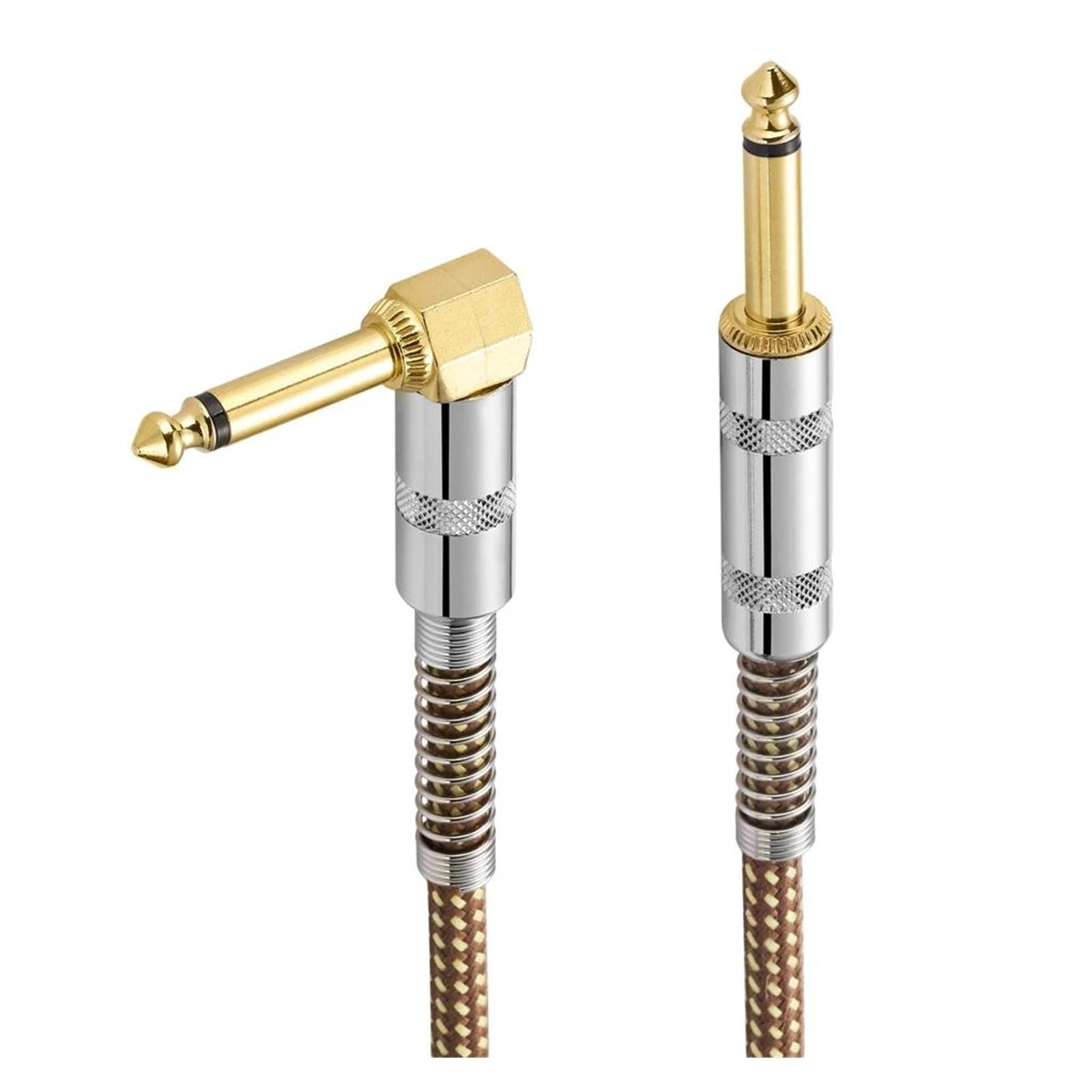 Cable de guitarra Cable para instrumento de guitarra de 90 grados adecuado para mesas de mezclas y amplificadores(300cm)
