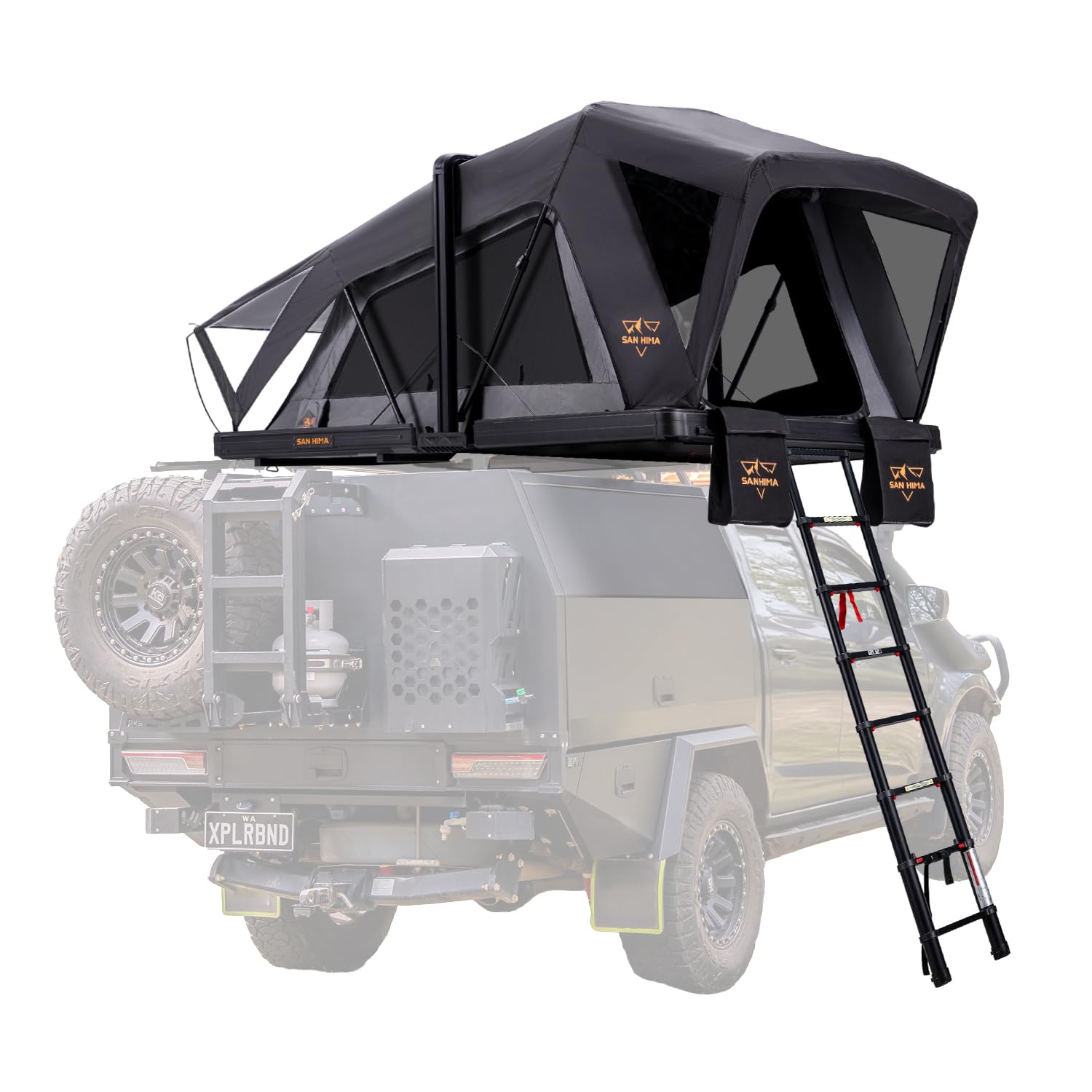 Amazon.com: SanHima Rooftop Tent Hard Shell - CapeTop Overland