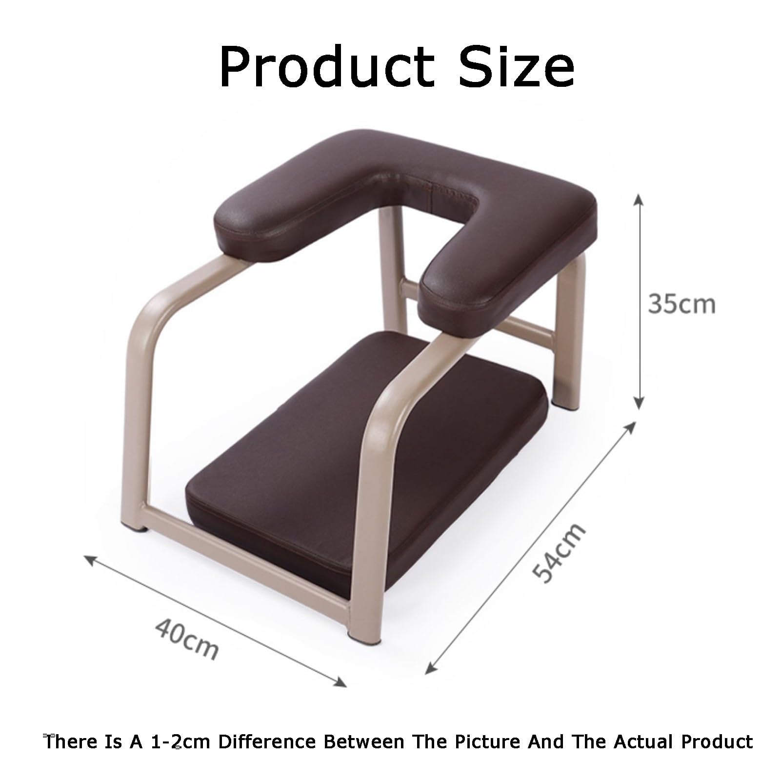 Sedia For Inversione Yoga, Sgabello A Forma Di U, Panca For Yoga, Supporto For Spalle Sicuro E Strumento For Verticale, Capacità 150 Kg, For Uffici Con Balconi