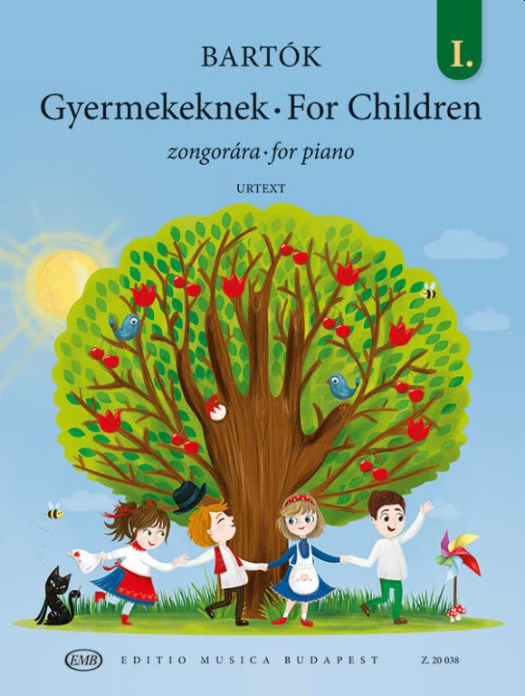 For Children Based on Hungarian Folk Tunes I. (Piano)