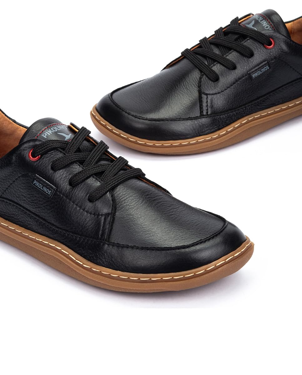 Pikolinos Aranjuez Unisex Barefoot Sneaker | Aus Leder | Herausnehmbare Innensohle | Größe EU 35-47