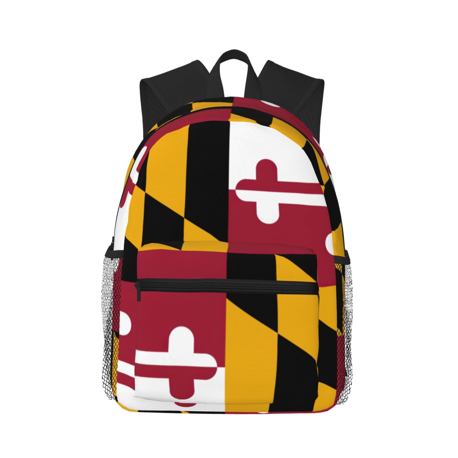 Sac à dos noir imprimé drapeau du Maryland WURTON One Size - 8