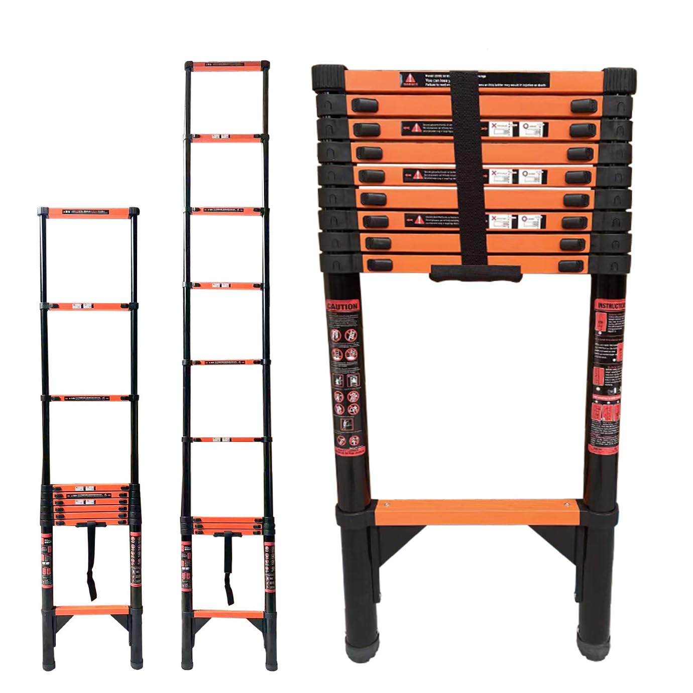 Amazon.co.jp: 【伸びる、はしご。】 ONE STEP 伸縮はしご 耐荷重150kg 