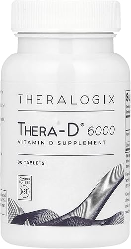 Vista 11 de Theralogix Thera-D 2000 Suplemento de vitamina D - 2,000 UI (50 mcg) Tabletas de vitamina D3 - Suministro para 180 días - Suplemento de apoyo