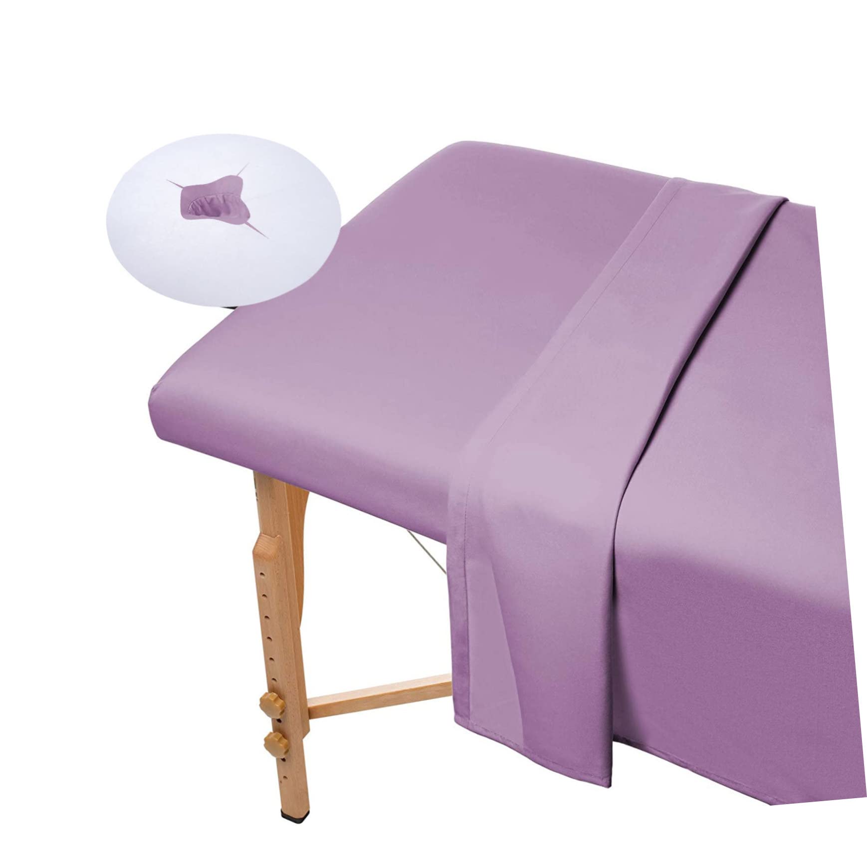 Copertura Monouso per Cuscino Viso Non Tessuto Bianco, Morbida e Usa e Getta, 100 Pezzi per Cliniche e Centri Estetici