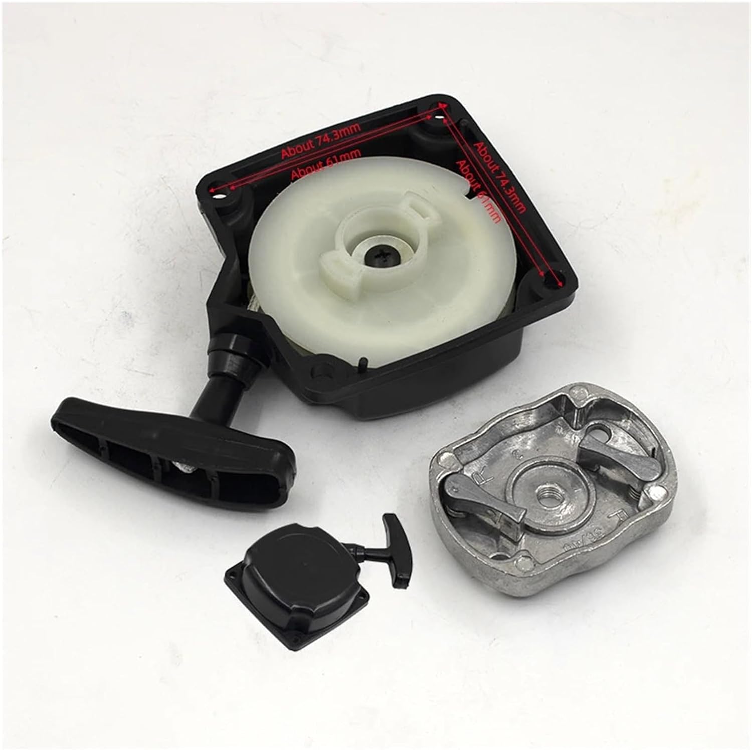 Recoil Puller Starter Brush Cutter Fit for 2 Stroke 40-5 44-5 CG430 CG520 BG430 BG520 Part(Supper Easy)