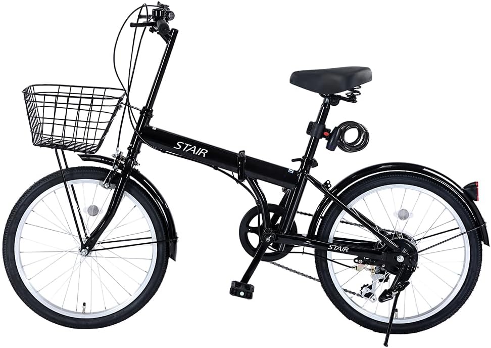 折りたたみ自転車 自転車 シマノ6段変速 20インチ 折畳み自転車