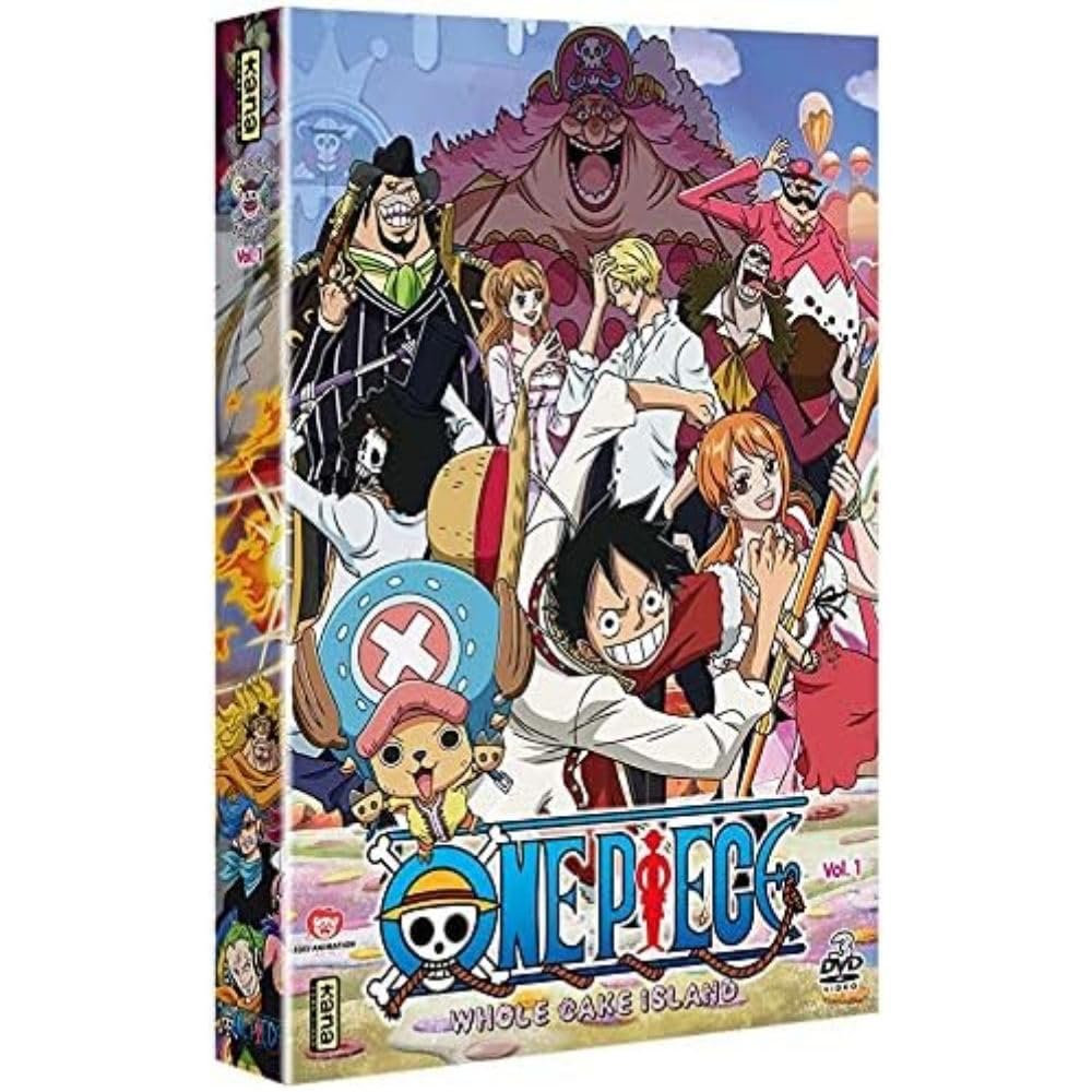 希少セル版 ワンピースホールケーキアイランド編 全巻完結セット dvd 希少セル版 ワンピースホールケーキアイランド編 全巻完結セット dvd