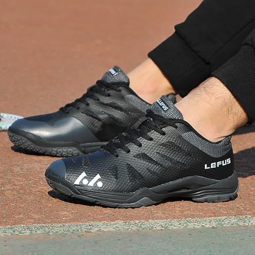 JKXK バドミントンシューズ メンズ ブラック 27.5cm