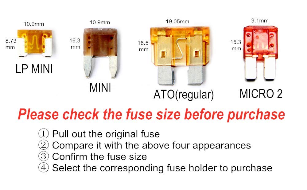 Mechero Coche 12v Paquete De 2 Enchufes De Encendedor De Cigarrillos De 12 V Con Fusible Toma 12v