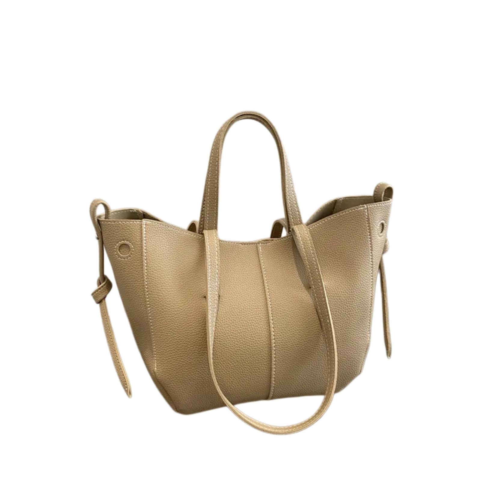 Beauty Case Borsa in Pelle Pu da Donna, A Spalla Ala di Grande capacità, alla Traccia Elegante per Il Lavoro E L'uso Quotidiano