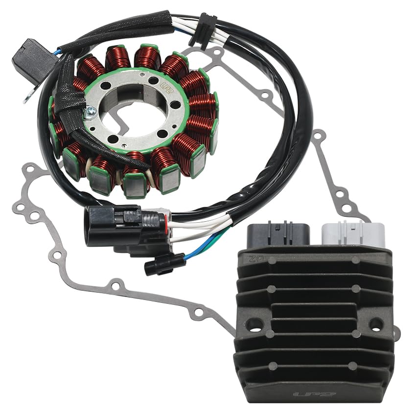 Stator Coil Rectifier Stator Gasket for Kawasaki KRF800 Teryx for Kawasaki KRT750 Teryx4 750 4X4 for Kawasaki KRT800 Teryx4 Stator Coil 21003-0166