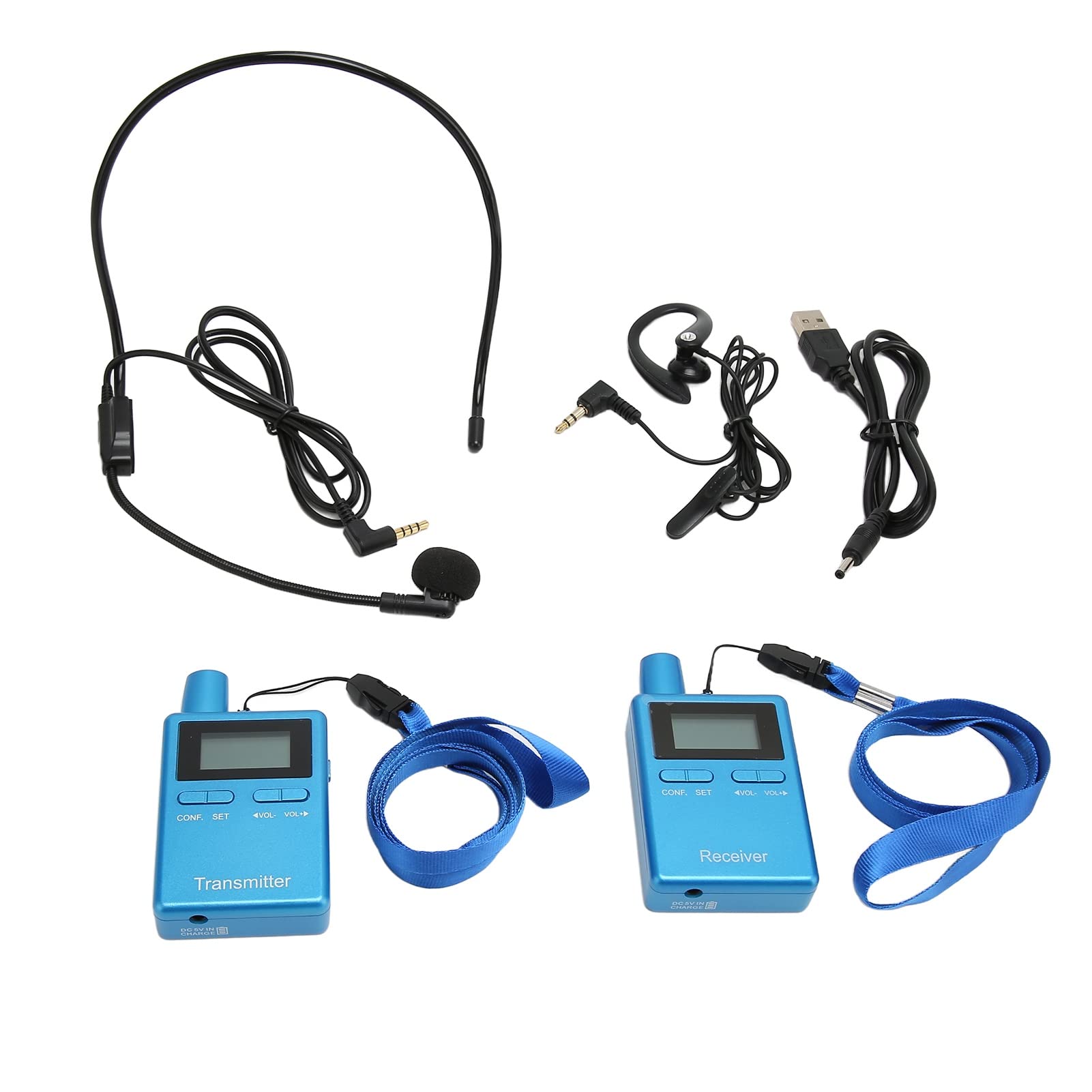 di Guida Turistica Wireless, qualità HiFi, Display LCD, Tecnologia Professionale, Crittografia Chip Intelligente, Trasmissione Fino a 200 M