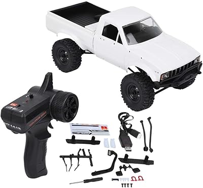 VGEBY RC Crawler Car, 2.4G 1/16 4WD Off-Road Truck Full Scale Four Wheel Remote Control Children RC Car Toy Model Car Complete Rc Rock Crawler
