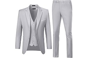 Men's Grey Suits: Refined and Sophisticated Attire for Special Occasions.