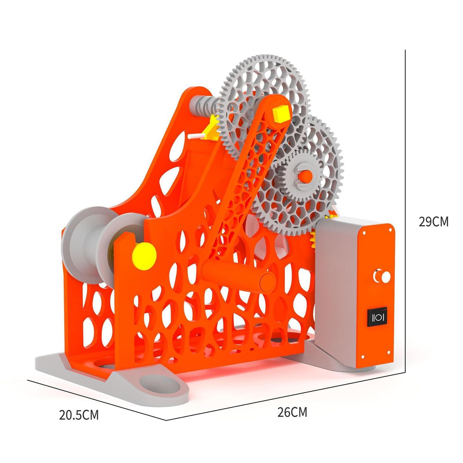 Respooler filamentu do drukarki 3D z równomiernym prowadzeniem drutu, zdejmowana modułowa konstrukcja do szpul 1 kg, idealny dla entuzjastów druku 3D, spawaczy i artystów tekstyliów