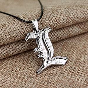 Amazon.com: Japan Anime Death Note Necklace Letter Double L