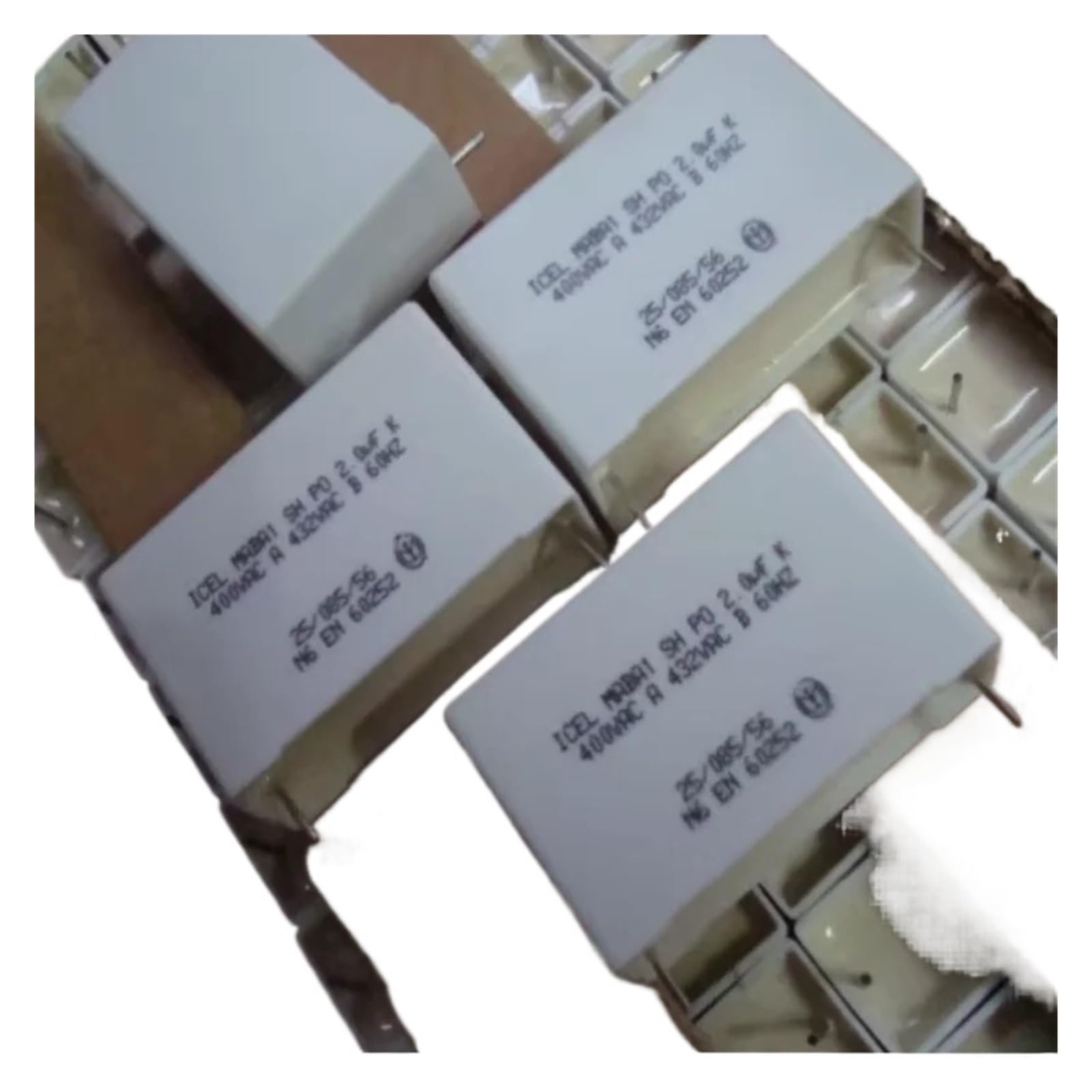 BALYDLUL 10PCS 400V AC 432V AC 2UF 2.0UF 37.5MM 2.2uf capacitor