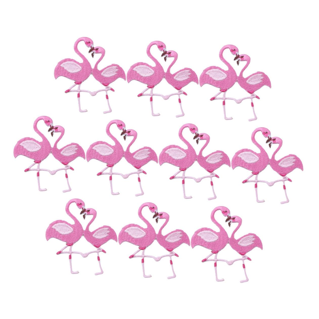 Gadpiparty 5 Set Toppe Ricamate Forma Per Abbigliamento Decorazioni Per Borse Applicazioni Da Cucire E Stirare Accessorio Fai Da Te Per Tuoi Outfit 10 Pezzi * 5