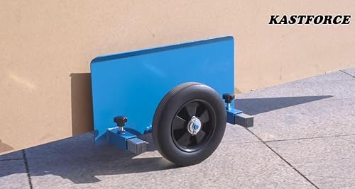 Miniatura 6 de Plataforma de panel, capacidad de 600 libras, mudador de paneles de yeso con ruedas no planas de 8 pulgadas, carrito de panel de abrazadera