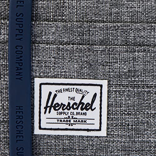 Herschel Mens Charlie Rfid Card Case Wallet, Raven Crosshatch, One Size Us #TOP2