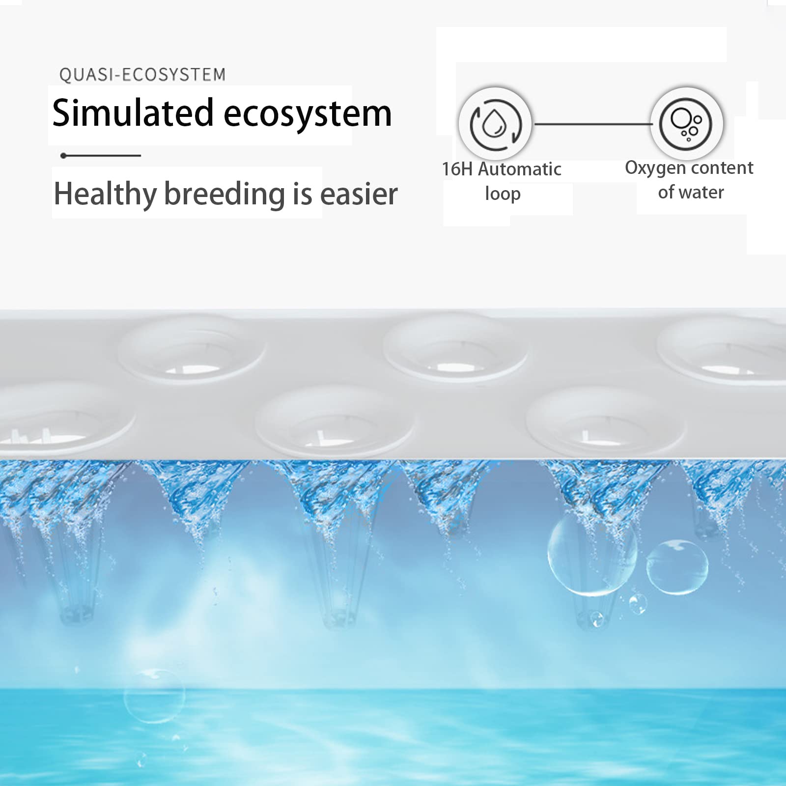 Sistema di Coltivazione idroponica Smart Garden Kit da Giardino per Interni con Lampada da scrivania, pianta a LED per Coltivare la Luce Ottimo Regalo per Il Giardino della Mamma d